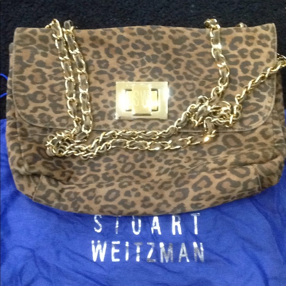 Stuart Weitzman animal print bag - Picture 4 of 6